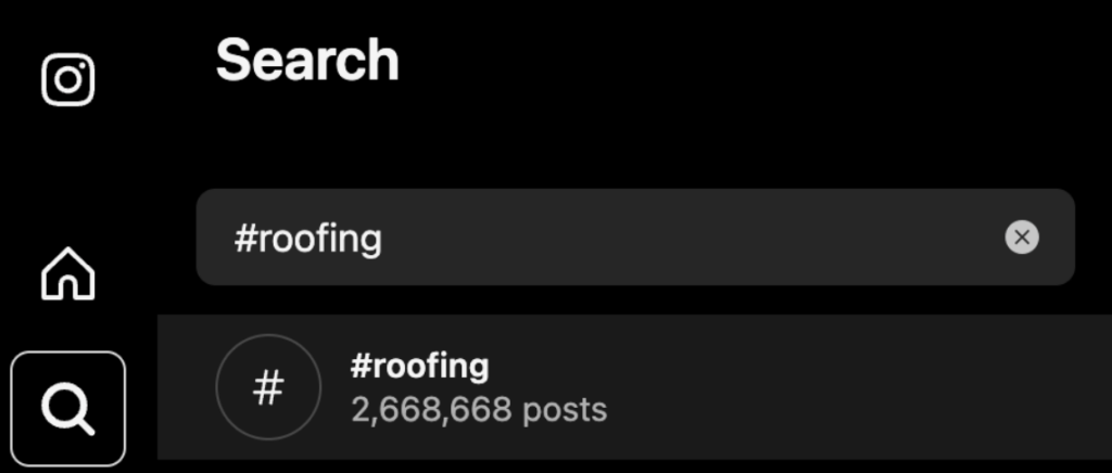 #roofing hashtag on TikTok